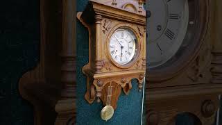 КЛАССИЧЕСКИЕ НАСТЕННЫЕ МЕХАНИЧЕСКИЕ ЧАСЫ K.MOZER ГЕРМАНИЯ. ТАКИЕ КОРПУСА ВЫПУСКАЛИ ЕЩЕ 300 ЛЕТ НАЗАД